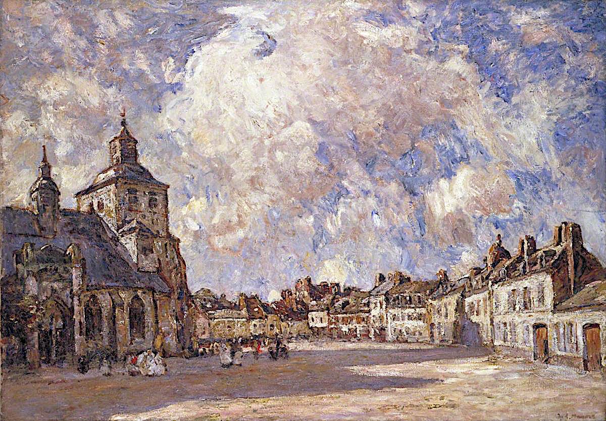 Montreuil, vintage artwork by William Frederick Mayor, 12x8" (A4) Poster