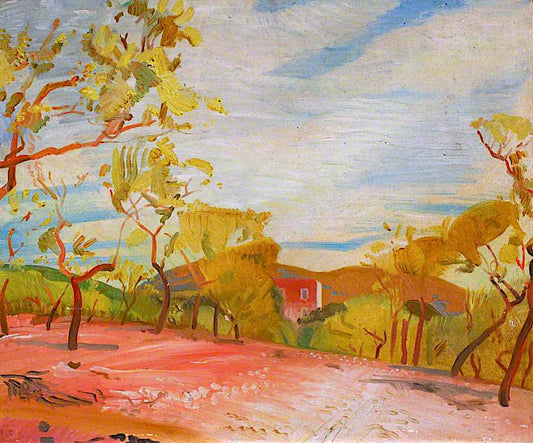 Lazareta, vintage artwork by Frank Charles Medworth, 12x8" (A4) Poster