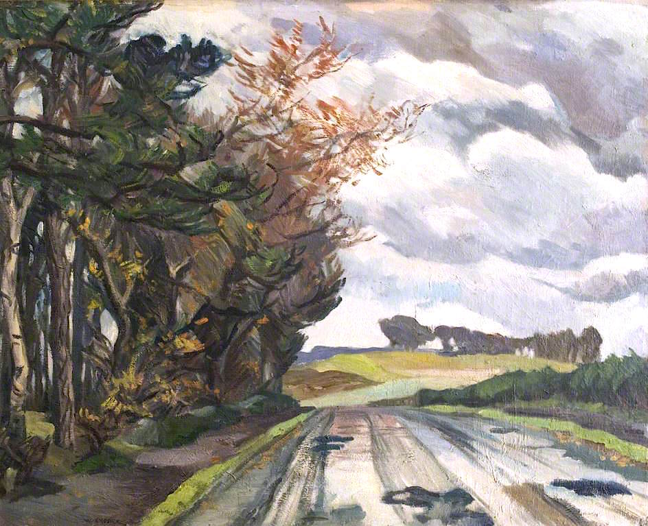 Landscape near Hunters Tryst by William Crozier,16x12(A3) Poster