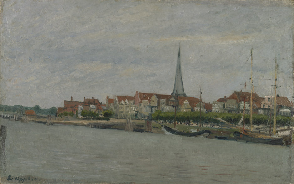Travemuende by Ernst Oppler,A3(16x12")Poster