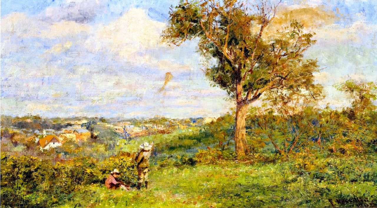 Boy Flying a Kite by Frederick McCubbin,A3(16x12")Poster
