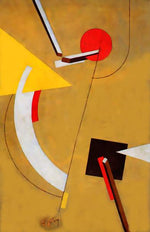 Proun, vintage artwork by El Lissitzky, 12x8" (A4) Poster