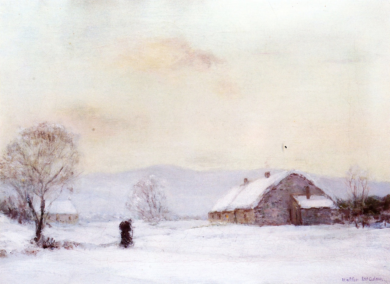 A Frosty Evening by Walter McAdam,A3(16x12")Poster