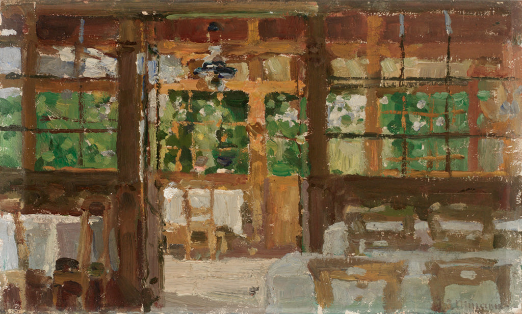 Veranda Hellbrunn by Julius Ullmann,A3(16x12")Poster