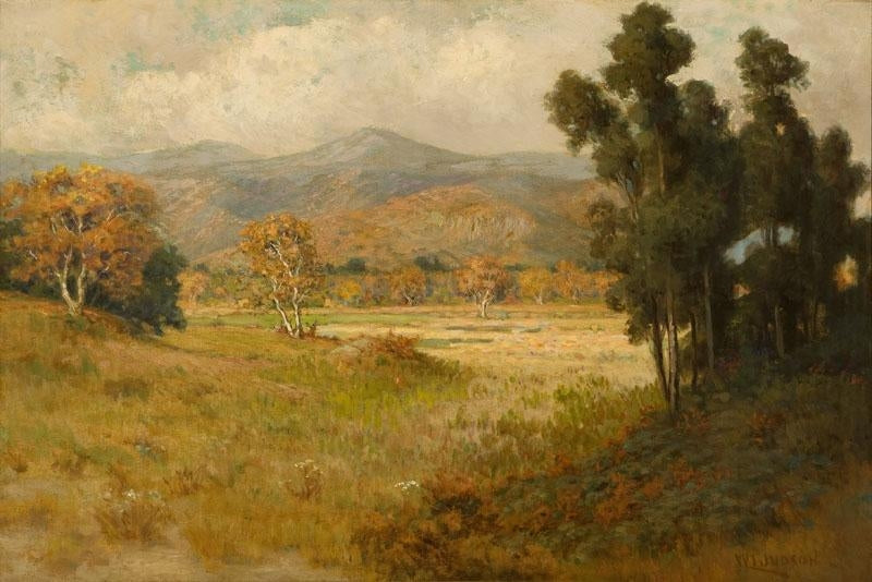 Sycamores, vintage artwork by William Lees Judson, 12x8" (A4) Poster