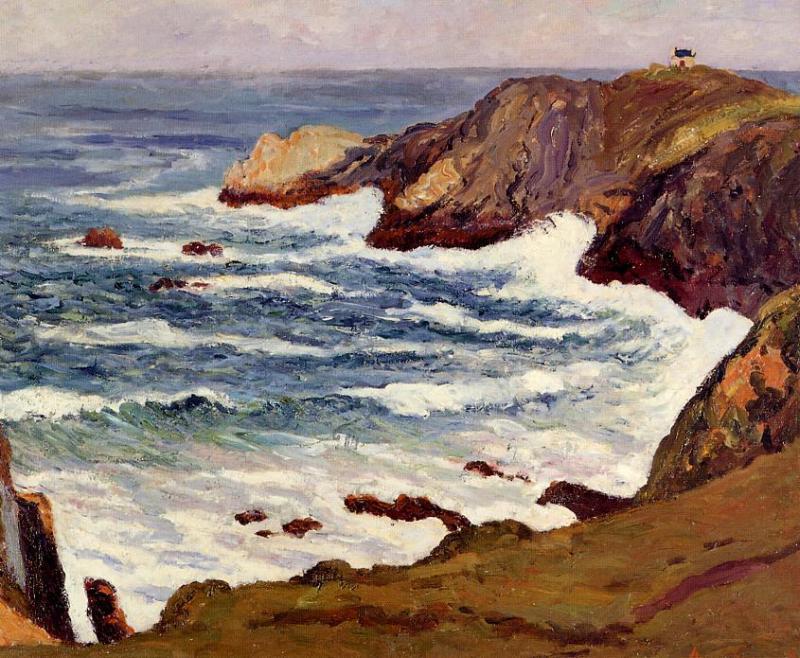 The Cove at Cape Suzon by Maxime Maufra,A3(16x12")Poster
