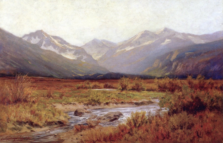 Moraine Park by Charles Partridge Adams,A3(16x12")Poster