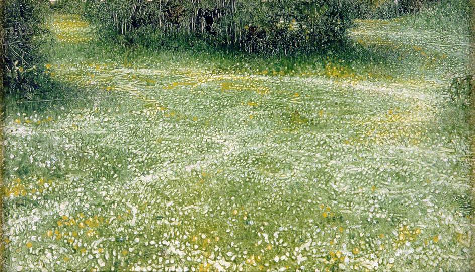 Daisies at Burnham, vintage artwork by Arthur Hacker, 12x8" (A4) Poster