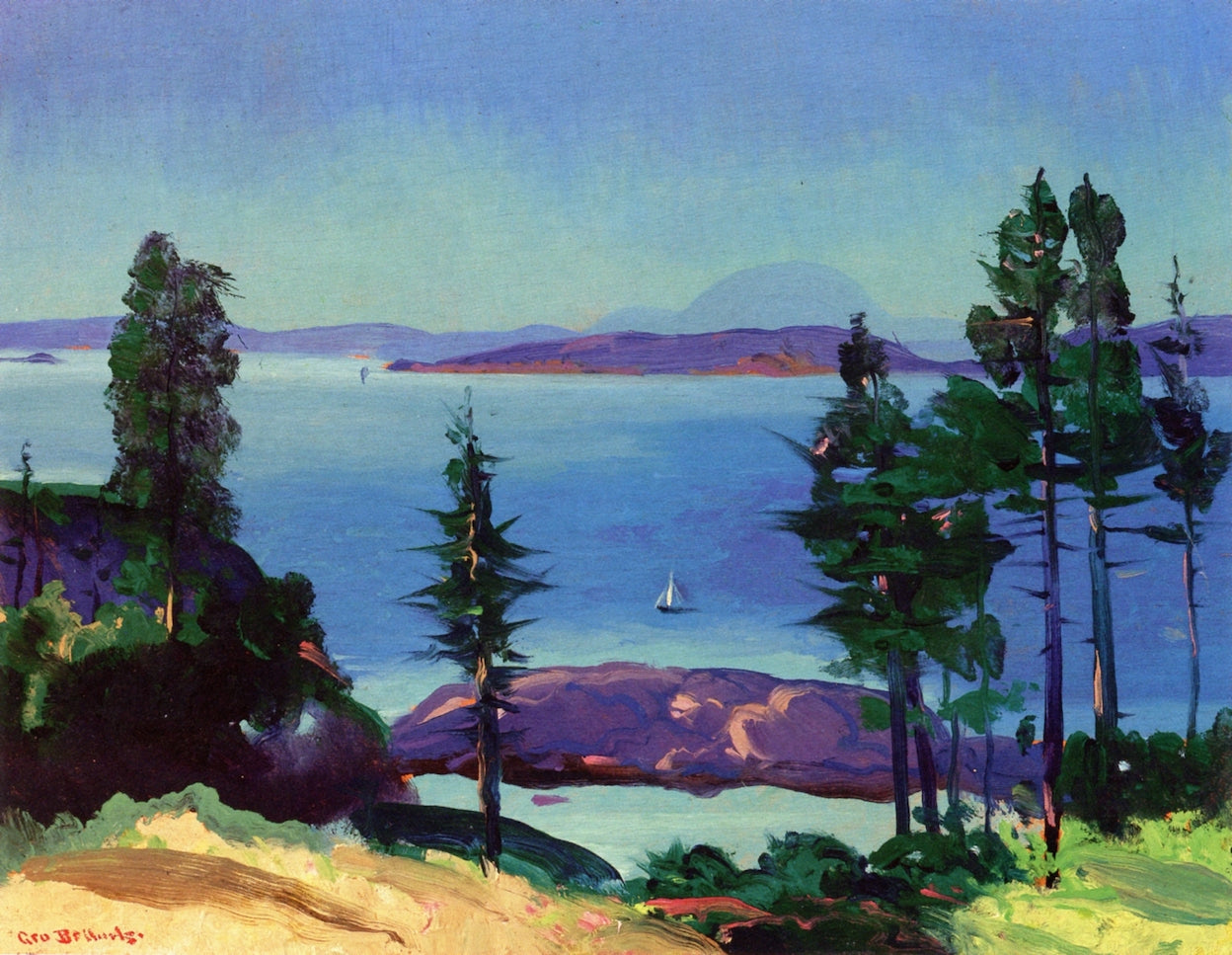 Day of Dreams, vintage artwork by George Wesley Bellows, 12x8" (A4) Poster