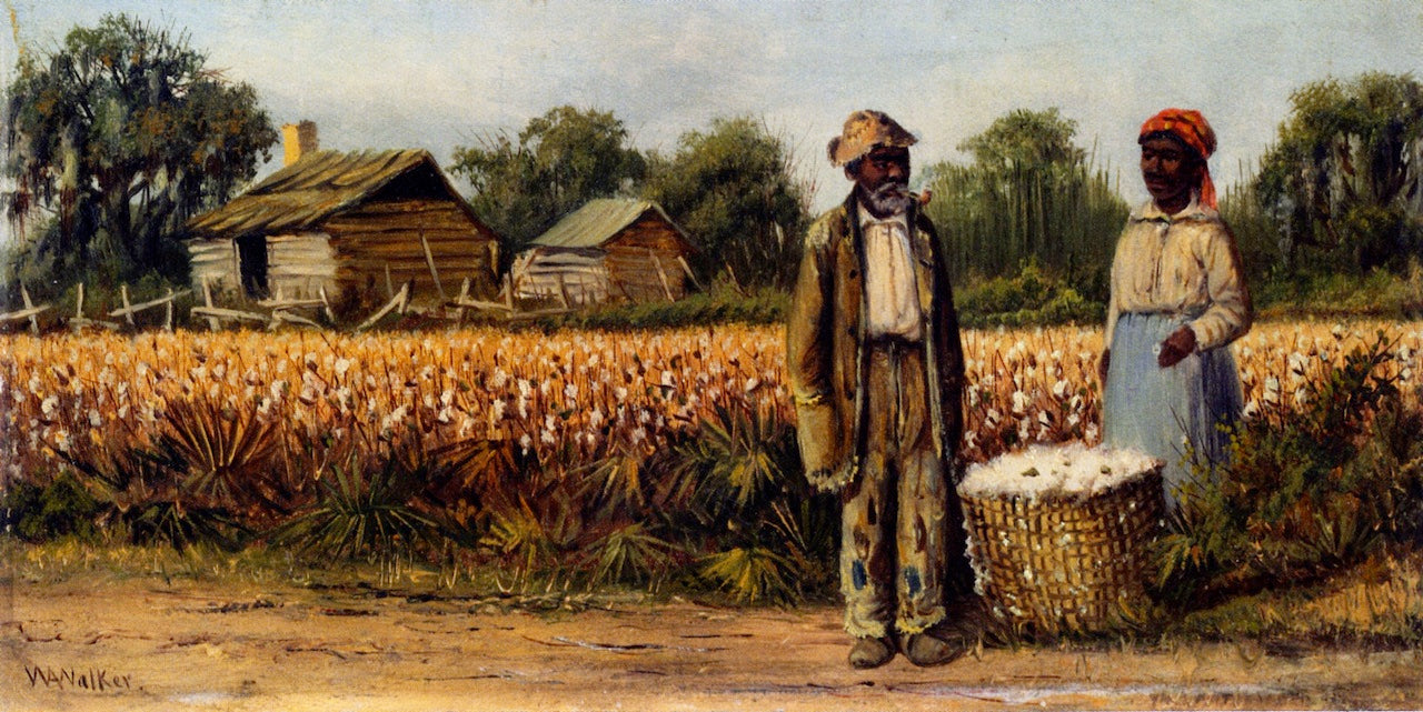 Mid-day Pause, vintage artwork by William Aiken Walker, 12x8" (A4) Poster