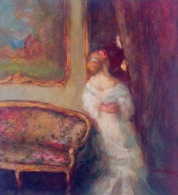 L'Etreinte by Gaston La Touche,A3(16x12")Poster
