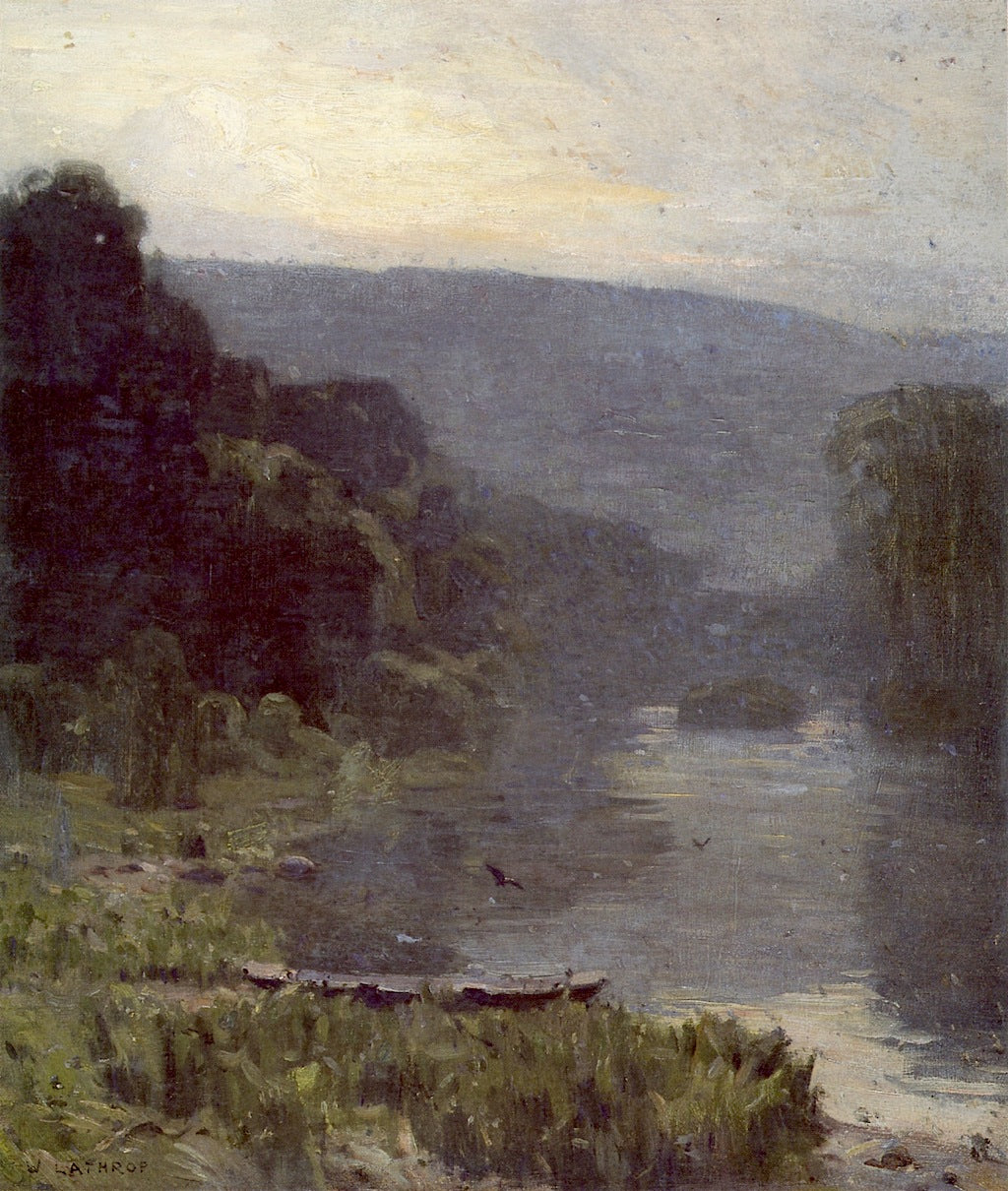 Evening Before Storm by William Langson Lathrop,A3(16x12")Poster