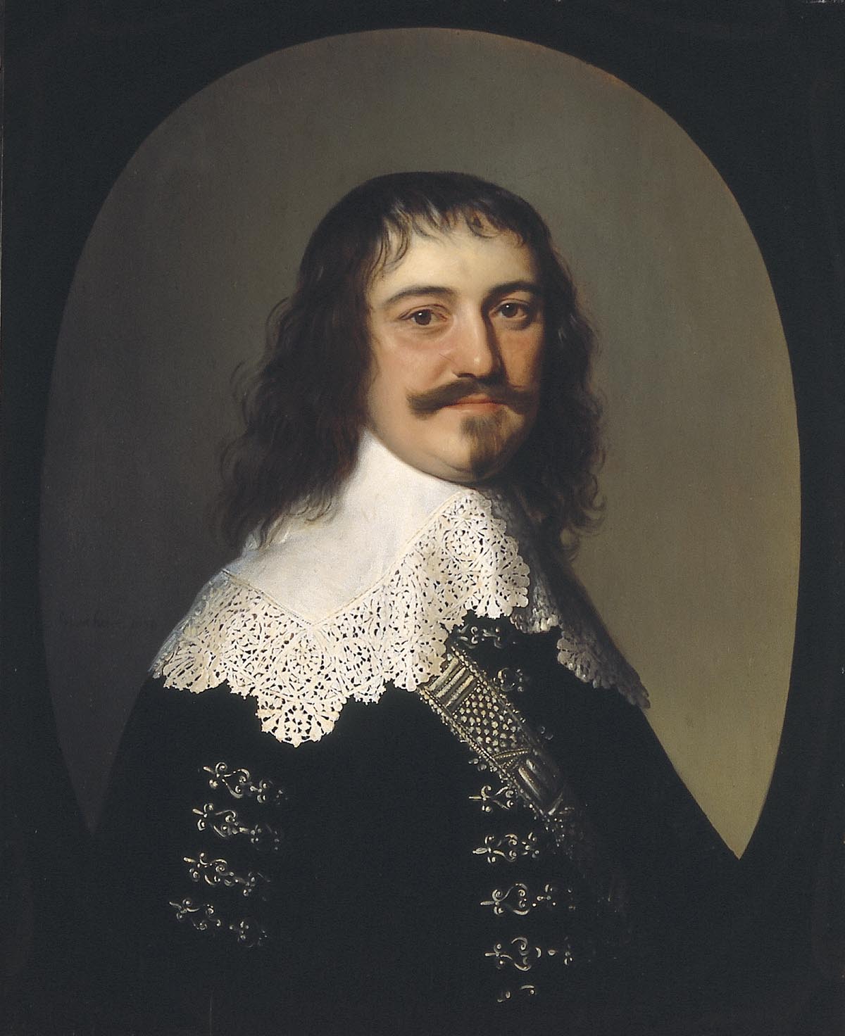 Daniël d'Ablaing (1604-1652), vintage artwork by Gerard van Honthorst, 12x8" (A4) Poster
