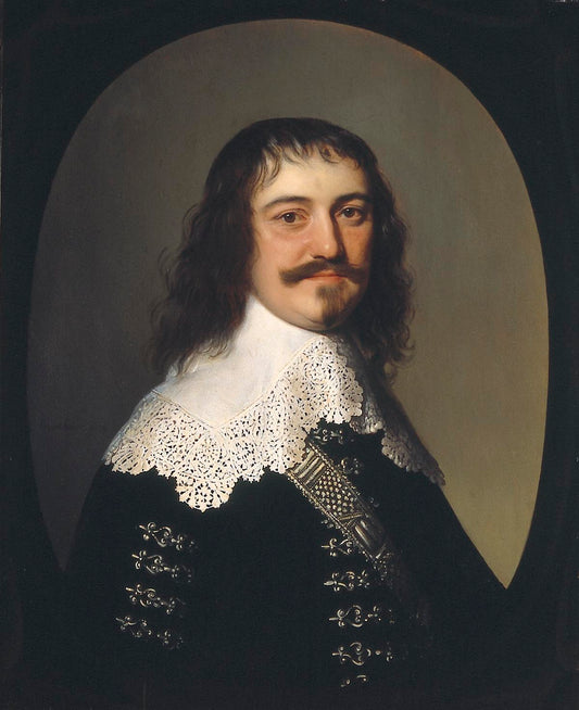 Daniël d'Ablaing (1604-1652), vintage artwork by Gerard van Honthorst, 12x8" (A4) Poster