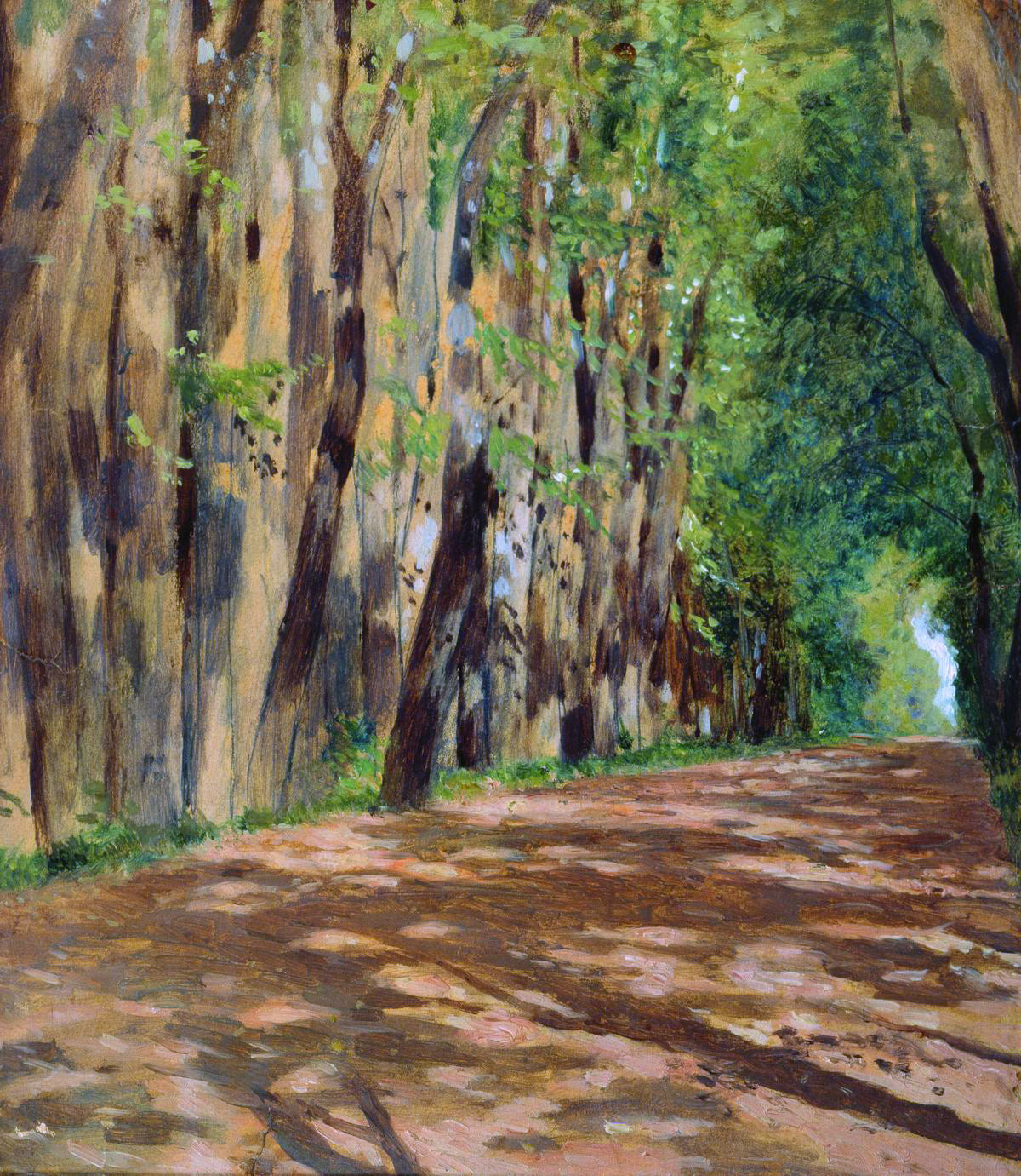The Alley by Isaak Levitan,A3(16x12")Poster