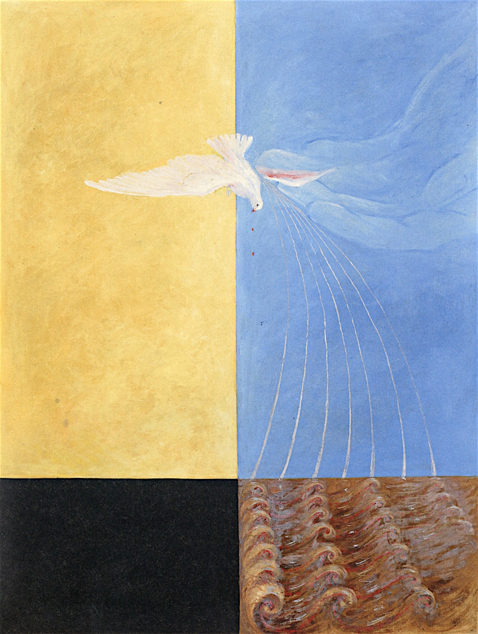 The Dove, No. 04, Group IX/UW, No. 28 by Hilma af Klint,A3(16x12")Poster