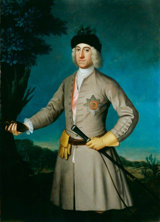 John Campbell, Lord Glenorchy, 3rd Earl Breadalbane, vintage artwork by John Wootton, 12x8" (A4) Poster
