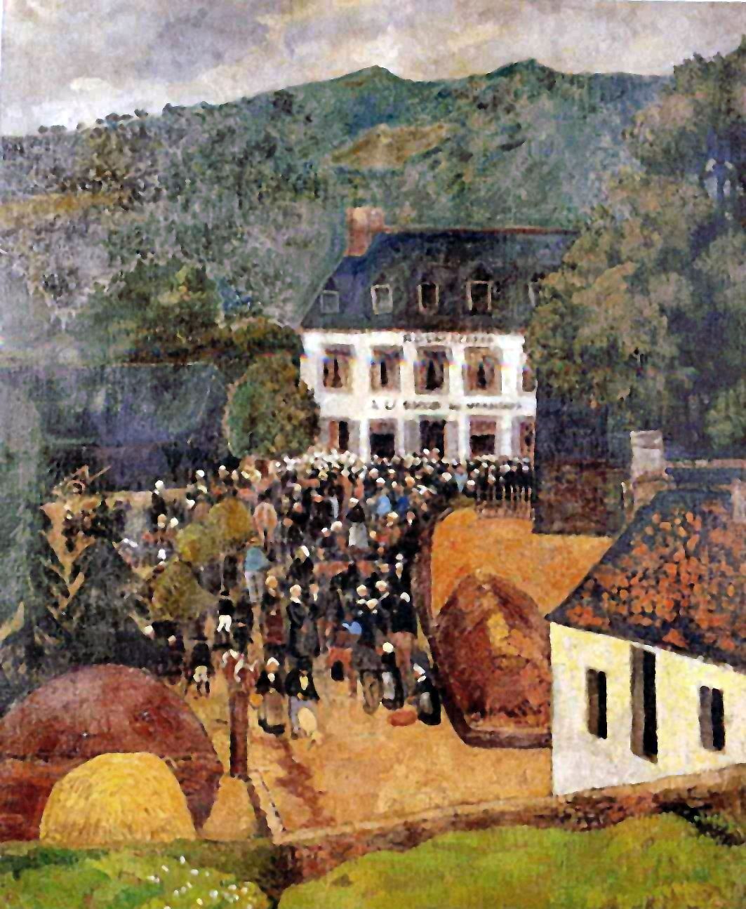 La Foire a Chateauneuf by Paul Serusier,A3(16x12")Poster