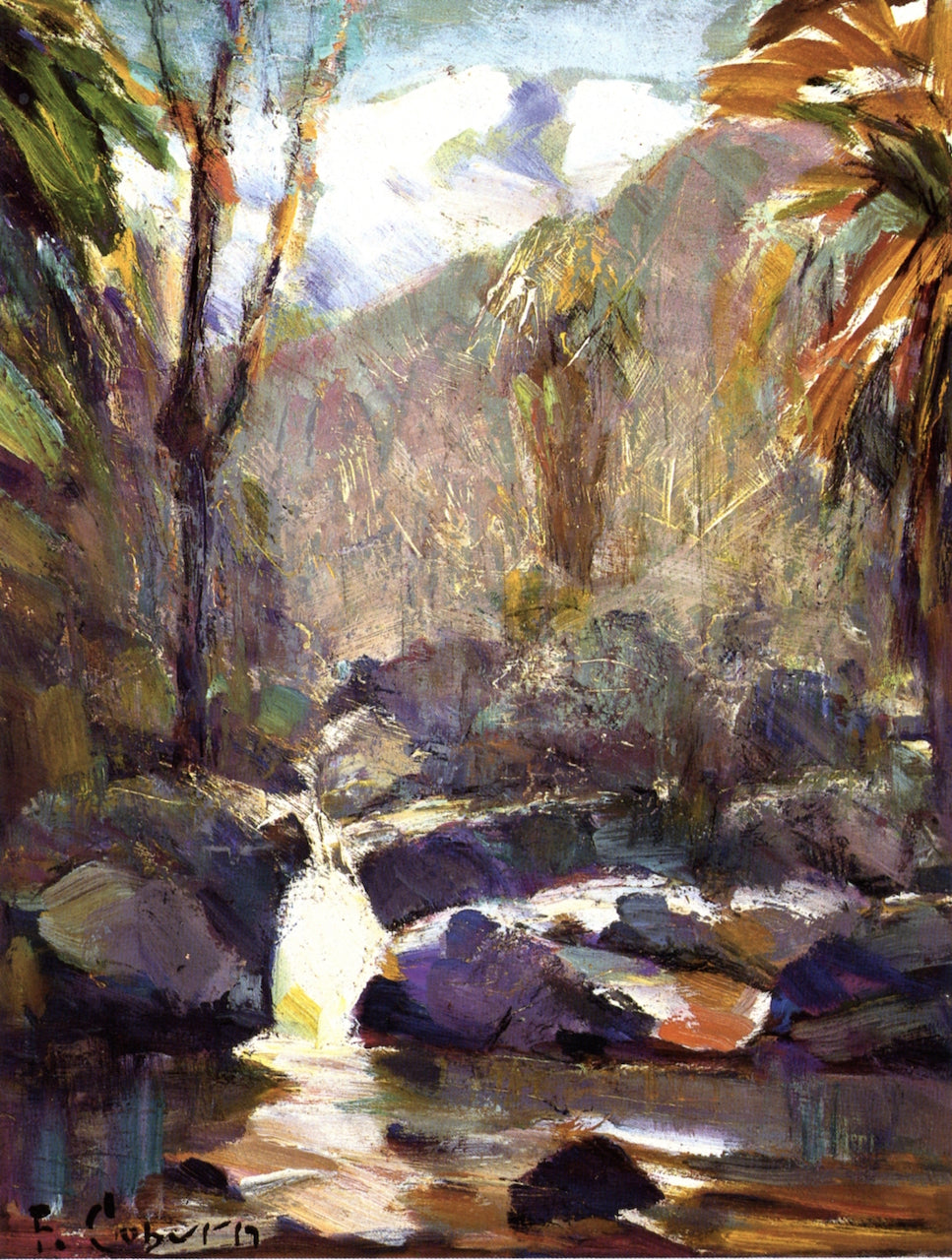 Tahquitz Creek by Frank Coburn,A3(16x12")Poster
