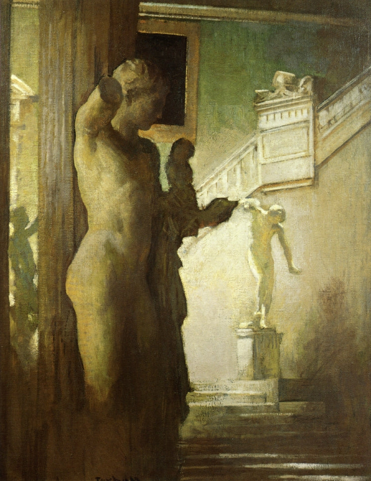 Interior of the Corcoran Gallery of Art by Edmund Tarbell,A3(16x12")Poster