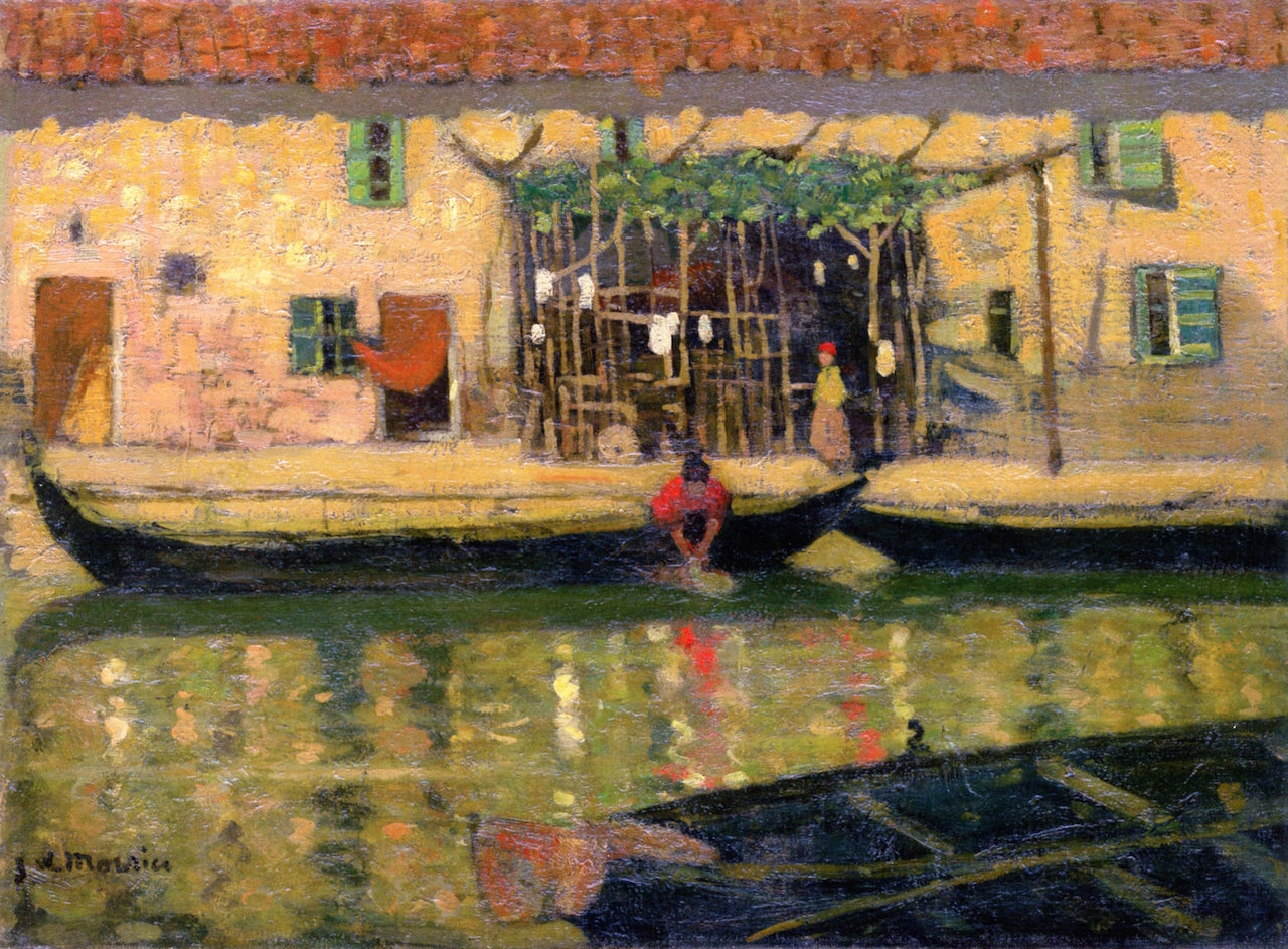 Canal in Venice by James Wilson Morrice,A3(16x12")Poster