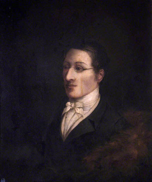Carl Maria Frederick Ernst von Weber, vintage artwork by John Cawse, 12x8" (A4) Poster