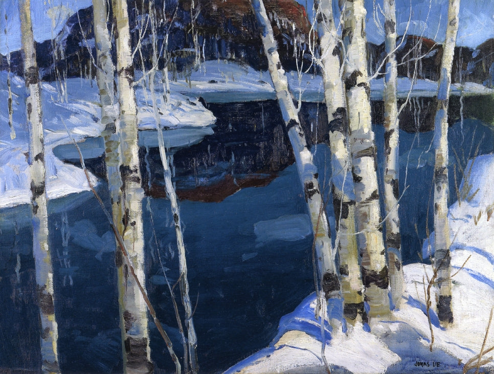 Winter Blue by Jonas Lie,16x12(A3) Poster