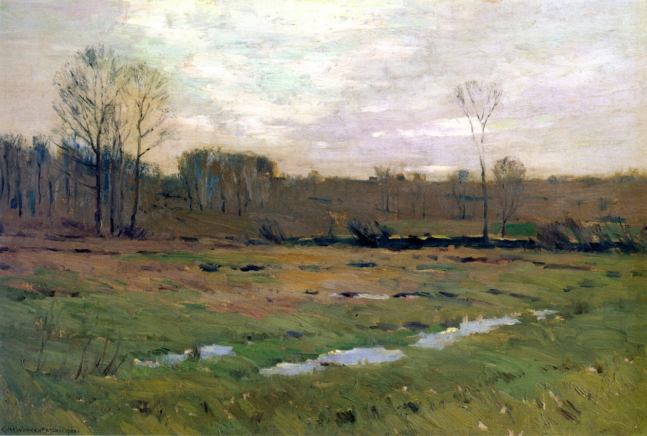 Late Winter Pasture by Charles Warren Eaton,A3(16x12")Poster