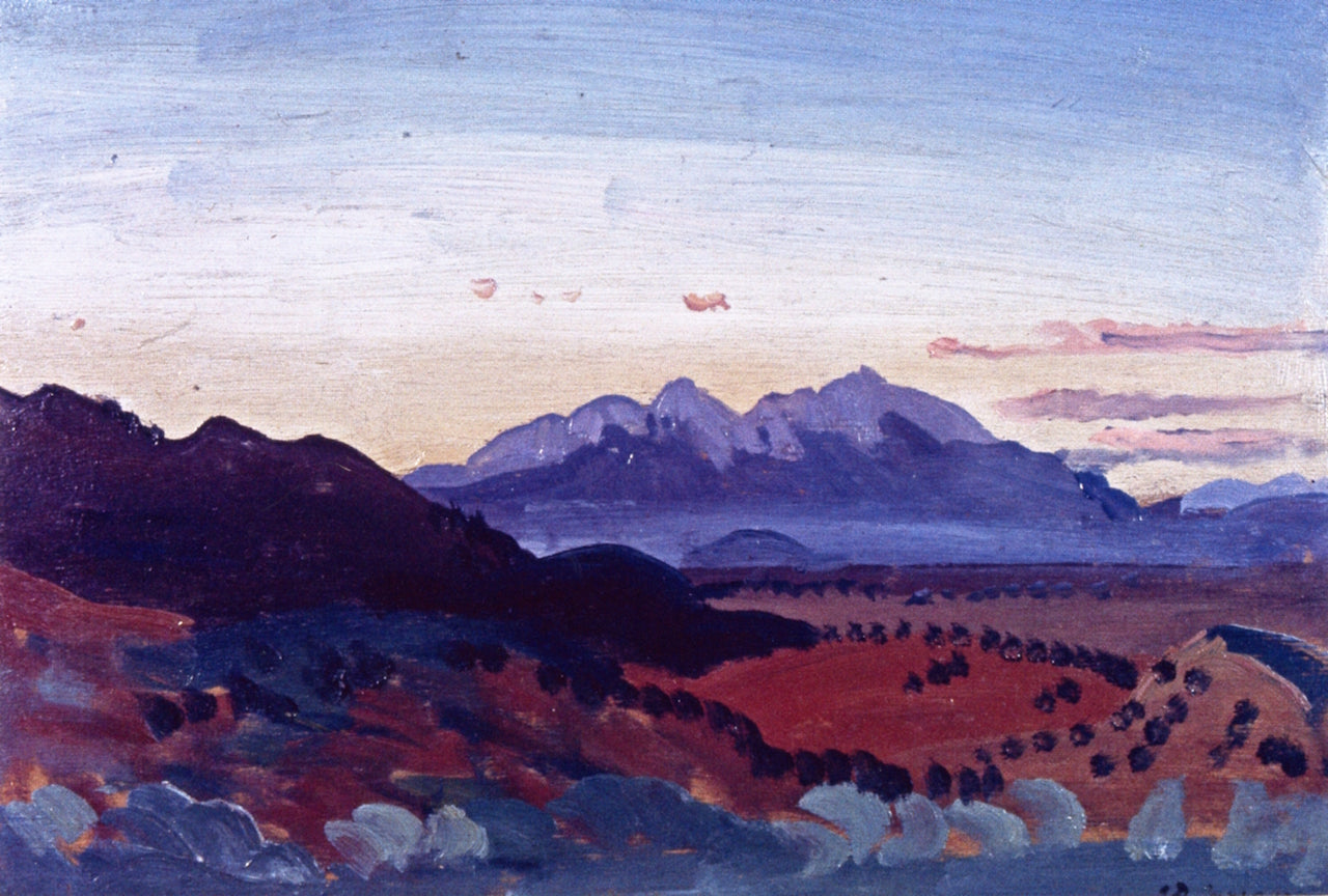 Mount Canigou by James Dickson Innes,16x12(A3) Poster