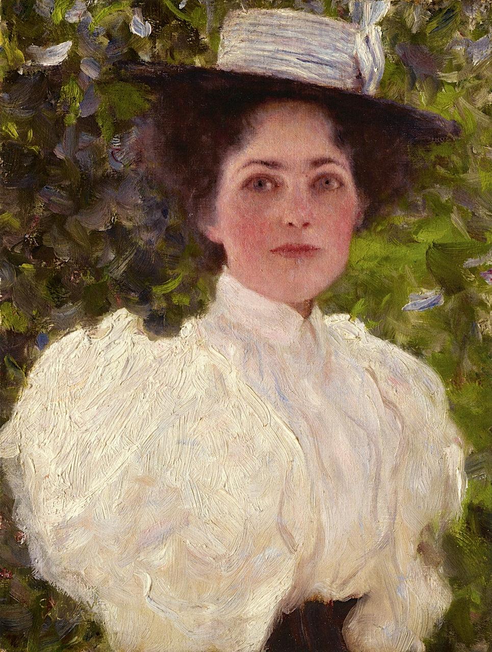 Girl in the Foliage by Gustav Klimt,A3(16x12")Poster