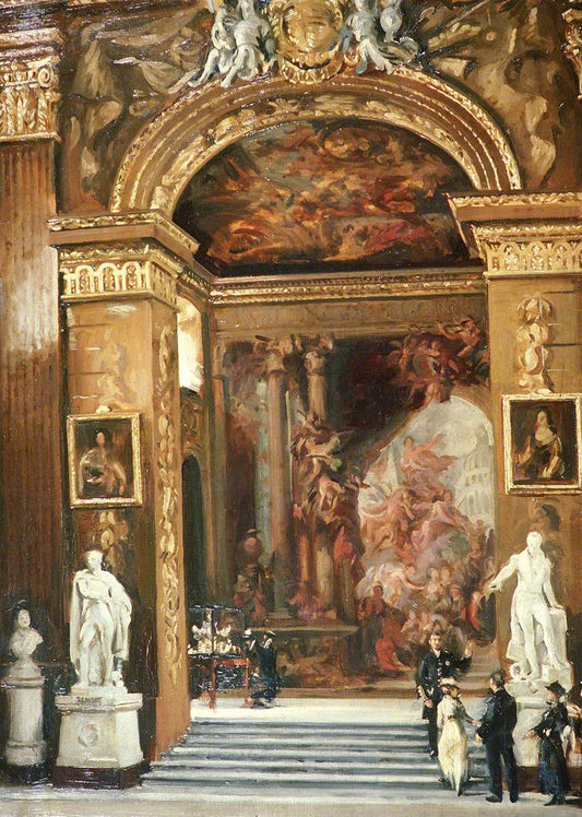 r of the Great Hall, Greenwich by William Bruce Ellis Ranken,16x12(A3) Poster