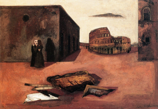 Destruction (2) by Felix Nussbaum,16x12(A3) Poster