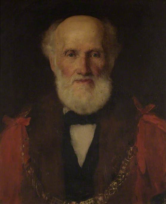 Sir Jerom Murch (1807–1896), vintage artwork by Solomon Joseph Solomon, 12x8" (A4) Poster