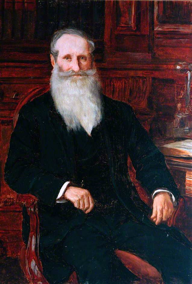 Sir Isaac Holden, vintage artwork by James Charles, 12x8" (A4) Poster