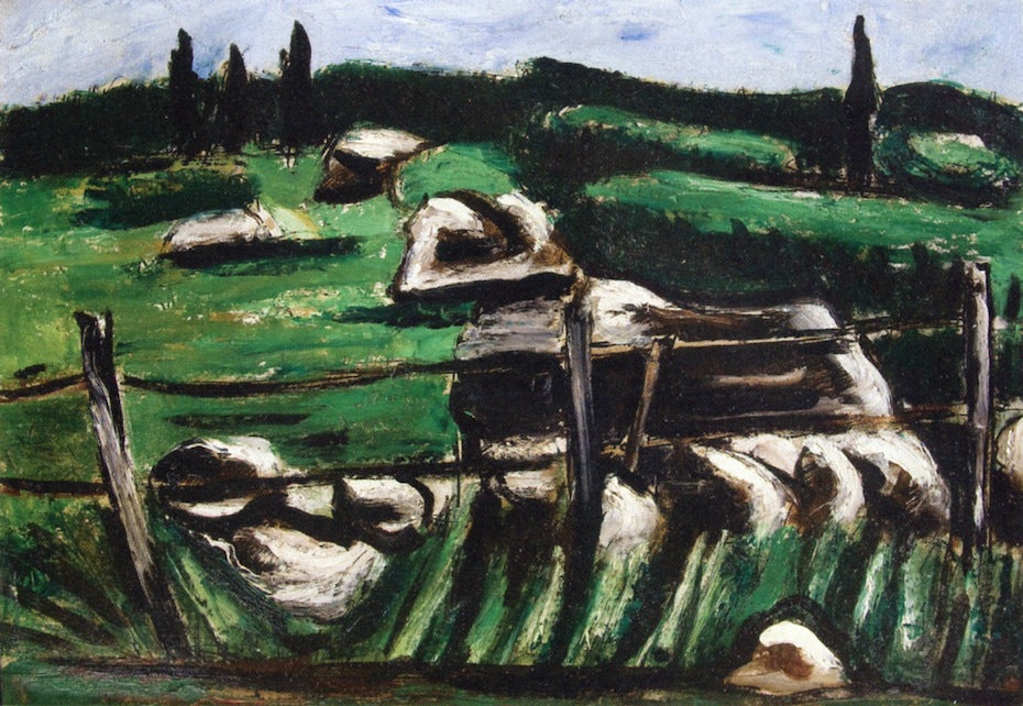 Dogtown Common by Marsden Hartley,16x12(A3) Poster