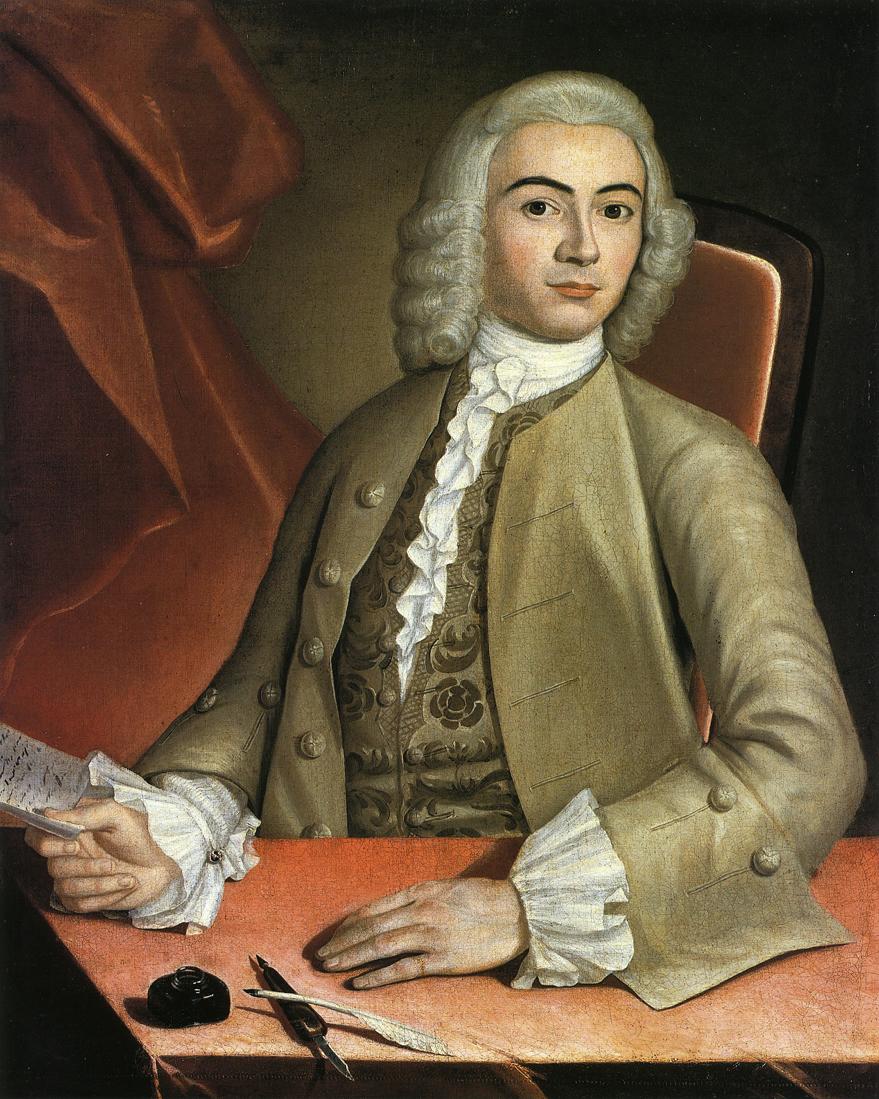 Charles Pelham, vintage artwork by John Singleton Copley, 12x8" (A4) Poster