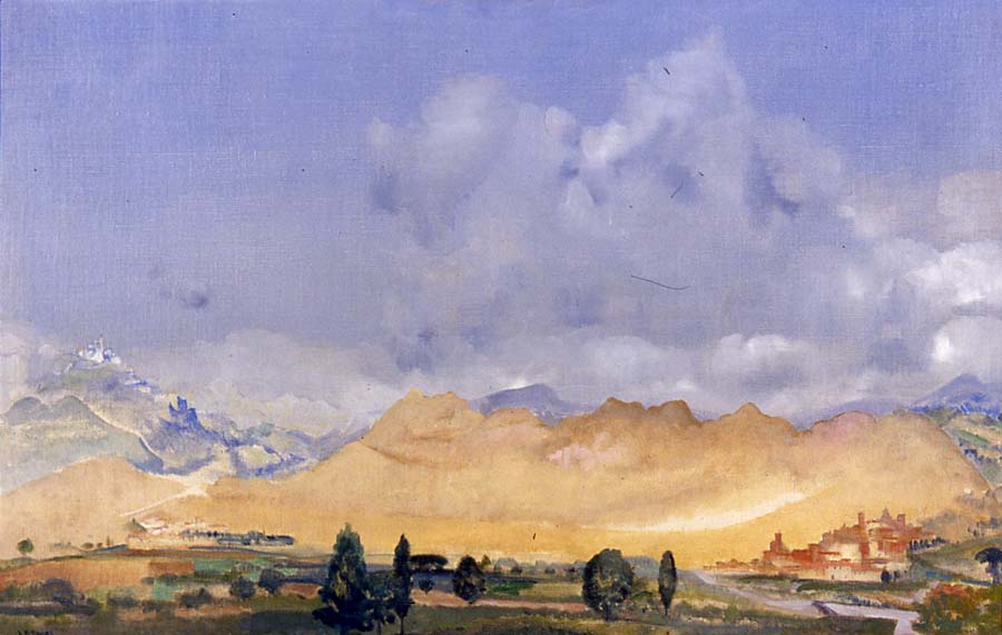 Matese Mountains by Arthur B. Davies,A3(16x12")Poster