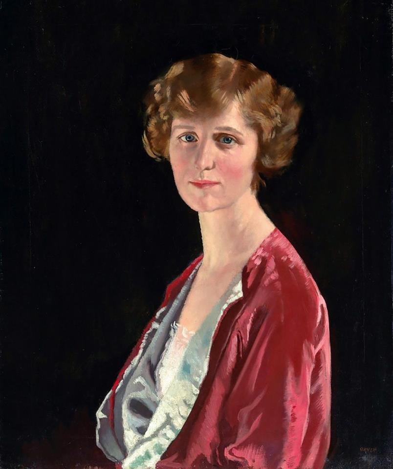Evelyn Marshall Field by Sir William Orpen, R.A., R.H.A.,16x12(A3) Poster