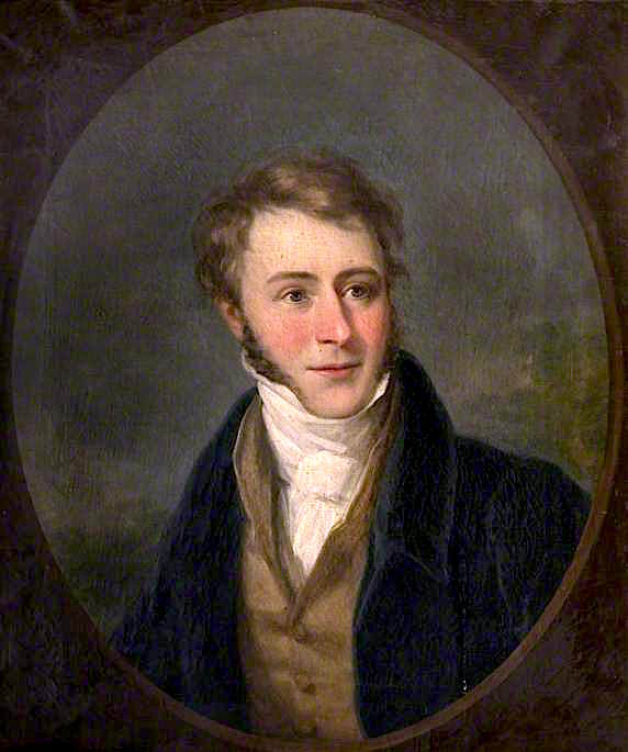 Reverend Heaton Champion de Crespigny, vintage artwork by Philip August Gaugain, 12x8" (A4) Poster