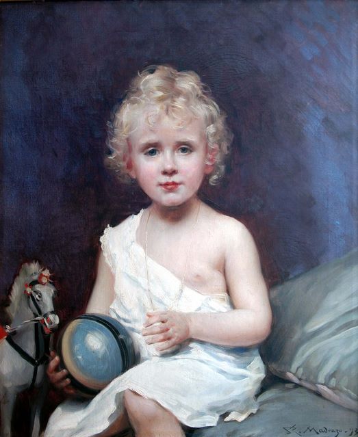 The Son Of Ambassador, vintage artwork by Raimundo de Madrazo y Garreta, 12x8" (A4) Poster