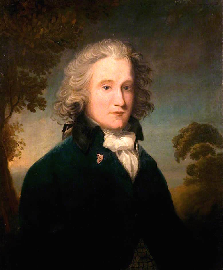 Sir George Beaumont, 9th Bt, vintage artwork by Eden Upton Eddis, A3 (16x12") Poster Print