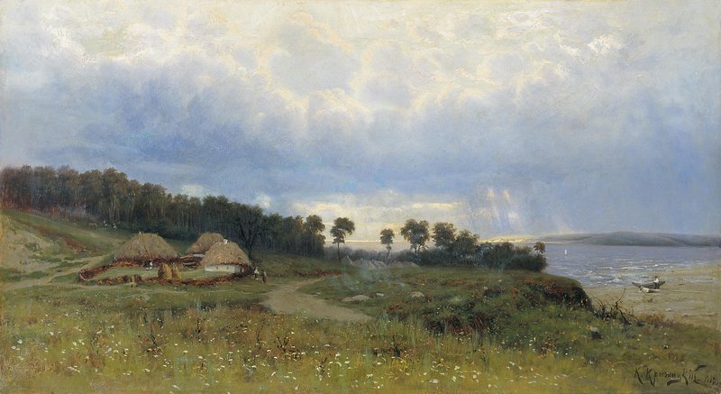 Before the Rain by Konstantin Kryzhitsky,A3(16x12")Poster