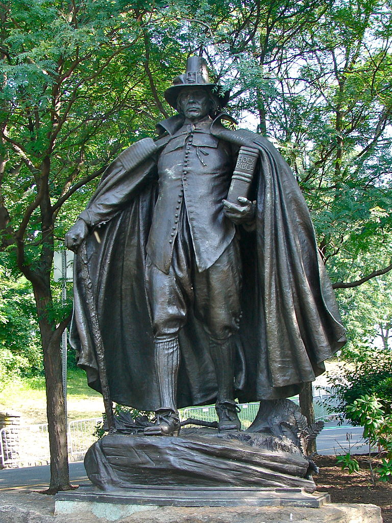 The Puritan (Philadelphia), vintage artwork by Augustus Saint-Gaudens, 12x8" (A4) Poster