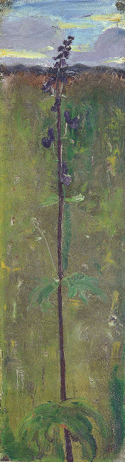 Aconite, vintage artwork by Paula Modersohn-Becker, 12x8" (A4) Poster