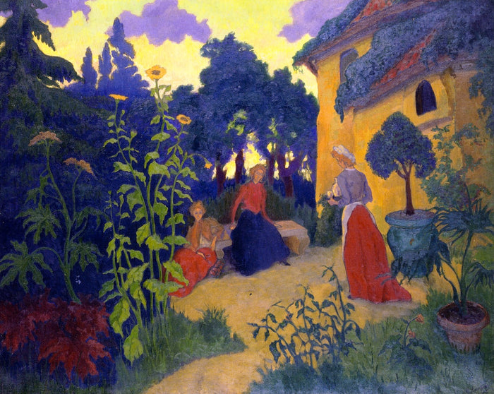 Goûter au Pays basque by Paul Ranson,A3(16x12