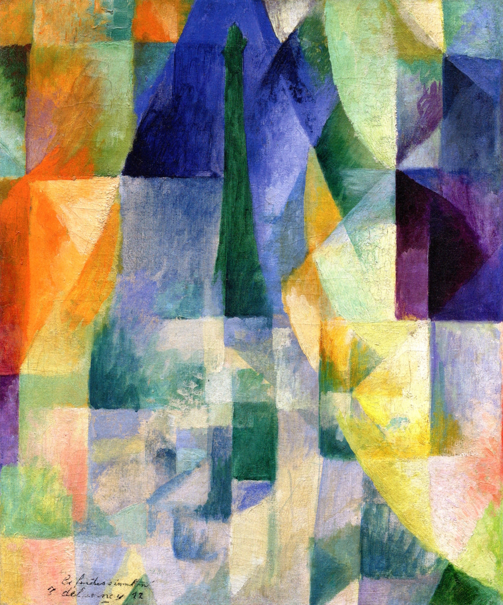 imultaneous Windows (2nd Motif, 1st Part) by Robert Delaunay,16x12(A3) Poster