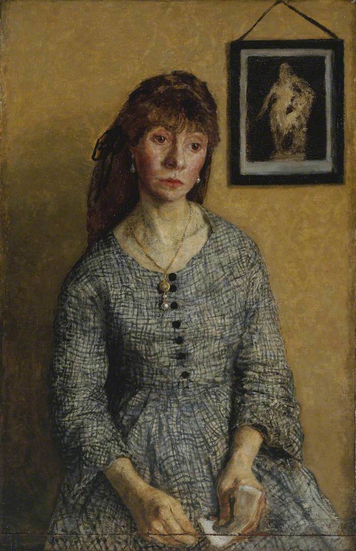 Chloë Boughton-Leigh by Gwen John,16x12(A3) Poster
