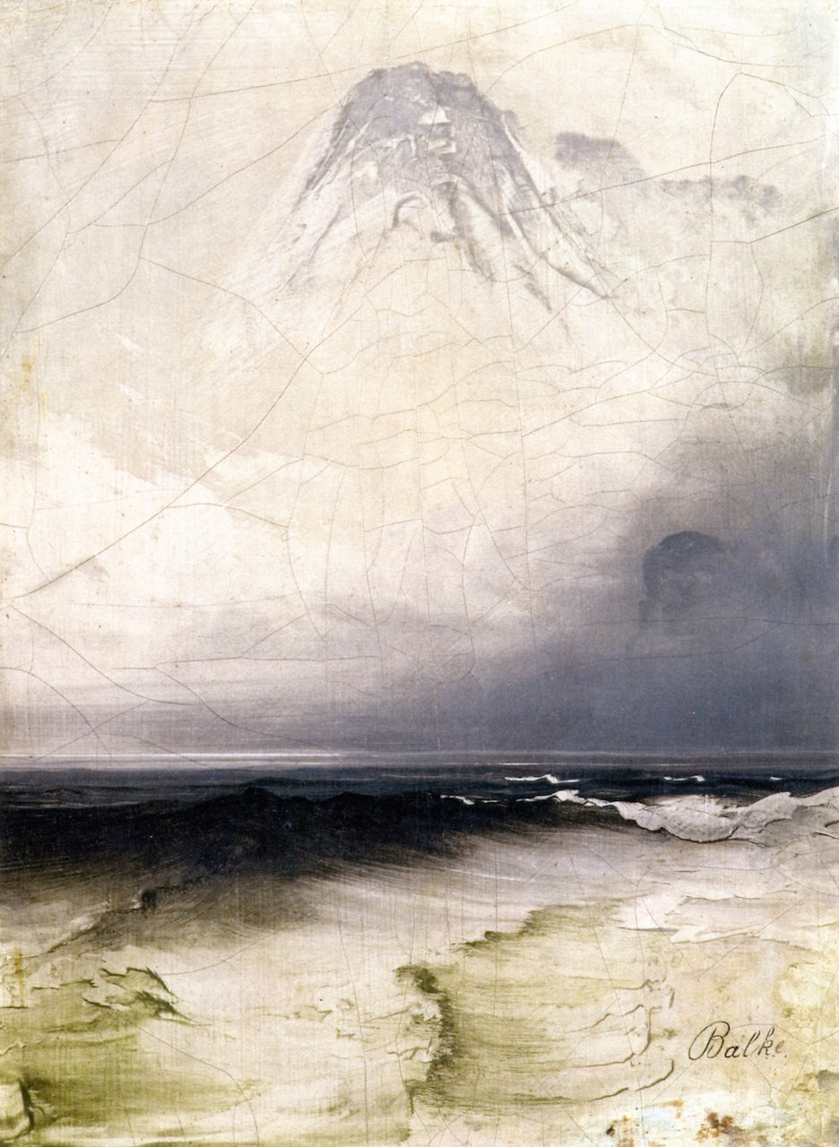 Sea and Fog, vintage artwork by Peder Balke, A3 (16x12") Poster Print