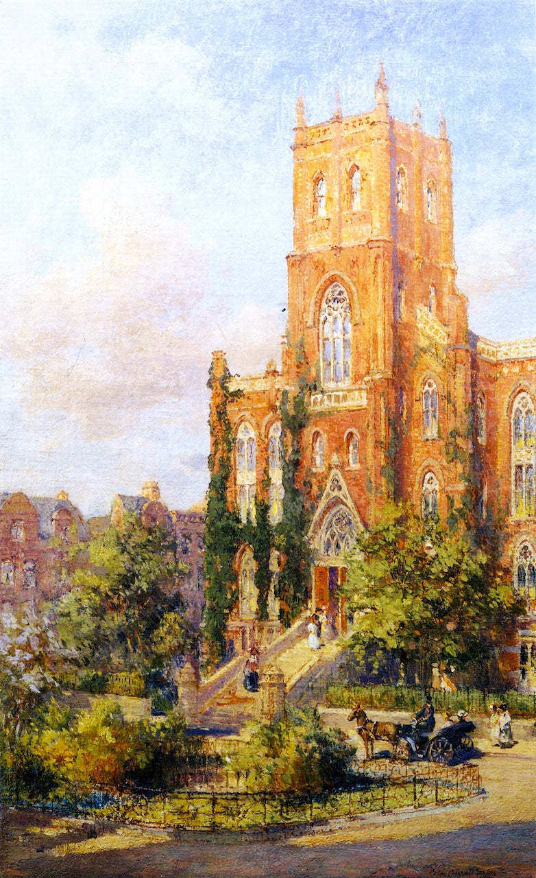 Hunter College by Colin Campbell Cooper,A3(16x12")Poster