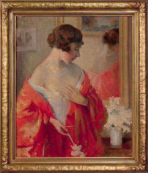 Nacissis, vintage artwork by Frank H. Desch, 12x8" (A4) Poster